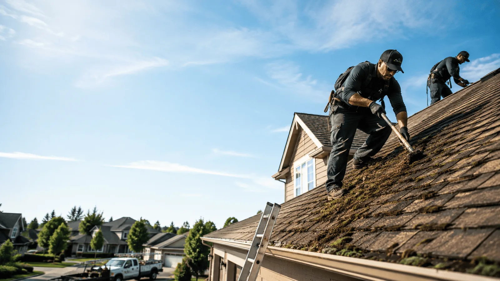 Roof Moss Removal in Hazelton, KS near me